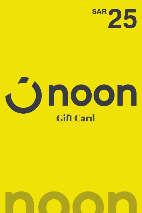Noon Gift Card SAR 25 | Saudi Arabia Account digital — Import Game Deal