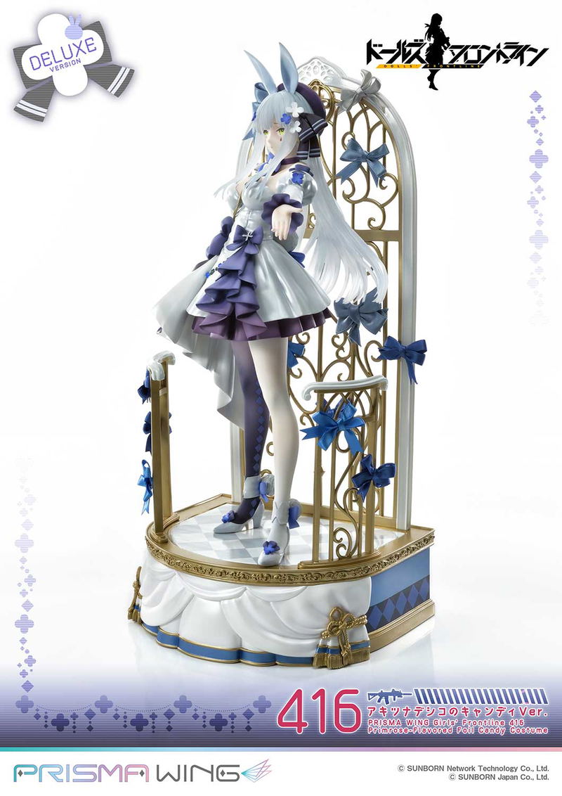 Prisma Wing Girls' Frontline 1/7 Scale Pre-Painted Figure: 416 Primrose Flavored Foil Candy Ver. DX Edition image 11