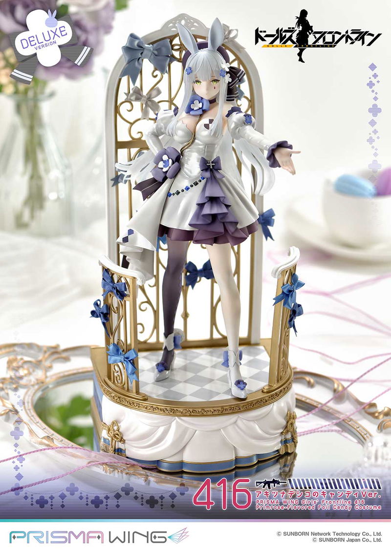 Prisma Wing Girls' Frontline 1/7 Scale Pre-Painted Figure: 416 Primrose Flavored Foil Candy Ver. DX Edition image 7