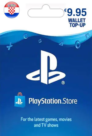 PSN Card 9.95 EUR | PlayStation Network Croatia_