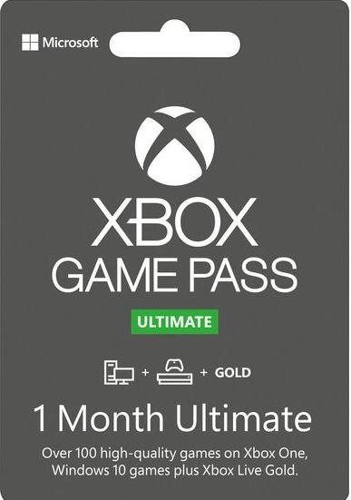 Assinatura Xbox Game Pass Ultimate Xbox One Series X