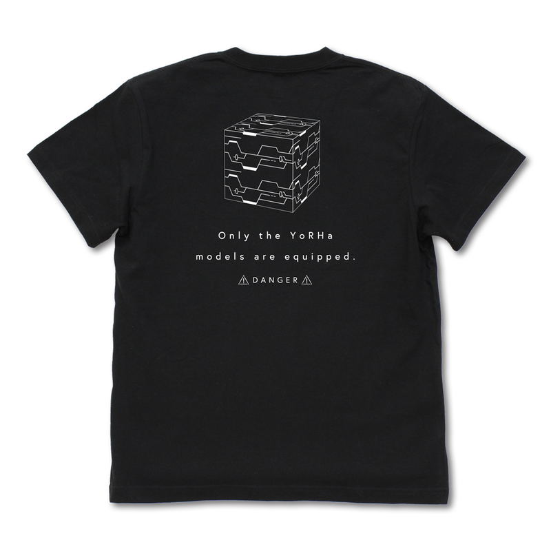 NieR:Automata Ver1.1a YoRHa Unit T-shirt Black (M Size) image 2