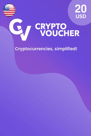 Crypto Voucher 20 USD | USA Account_