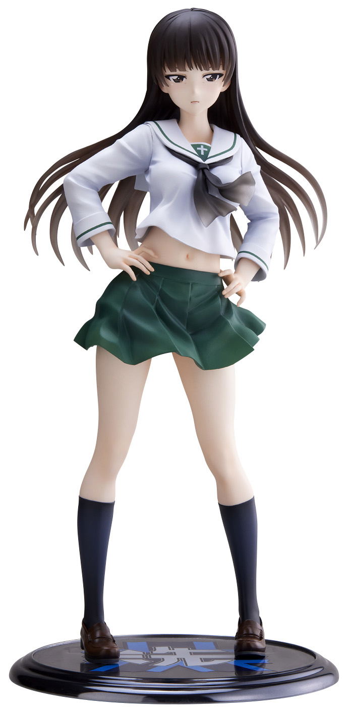 DreamTech Girls und Panzer Senshado Daisakusen! 1/7 Scale Pre-Painted Figure: Nishizumi Shiho Oarai Girls image 1
