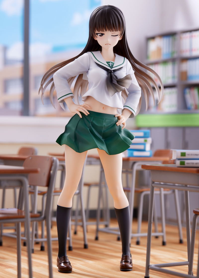 DreamTech Girls und Panzer Senshado Daisakusen! 1/7 Scale Pre-Painted Figure: Nishizumi Shiho Oarai Girls image 10