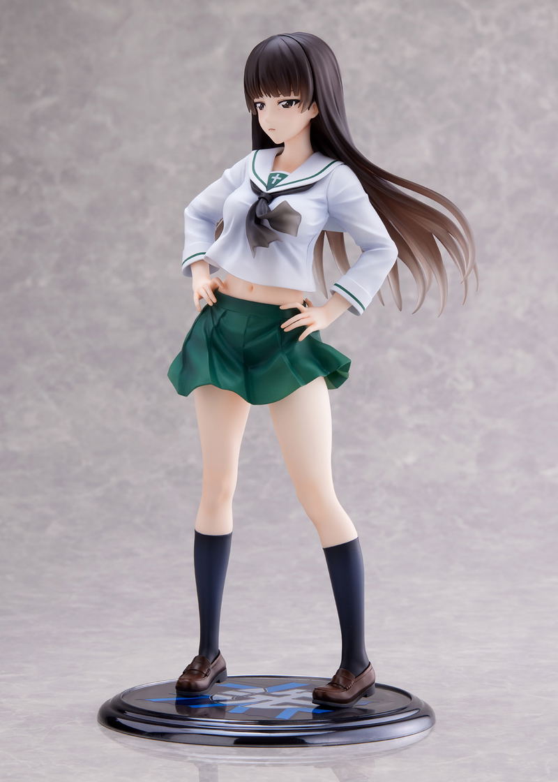 DreamTech Girls und Panzer Senshado Daisakusen! 1/7 Scale Pre-Painted Figure: Nishizumi Shiho Oarai Girls image 3