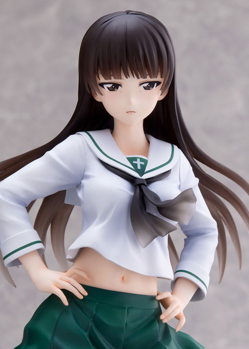 DreamTech Girls und Panzer Senshado Daisakusen! 1/7 Scale Pre-Painted Figure: Nishizumi Shiho Oarai Girls image 5