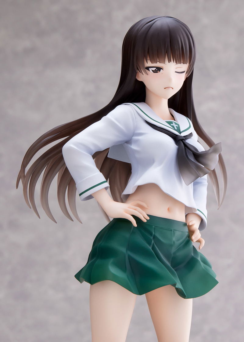 DreamTech Girls und Panzer Senshado Daisakusen! 1/7 Scale Pre-Painted Figure: Nishizumi Shiho Oarai Girls image 7