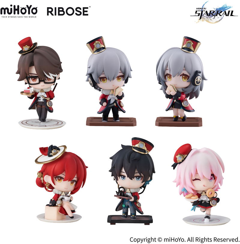 Honkai Star Rail Express Welcome Tea Party Themed Mystery Box Deformed Figure: Himeko image 2