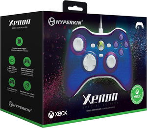 Hyperkin Xenon Wired Controller for Xbox Series X|S / Xbox One / Windows 10|11 (Twilight Galaxy)_