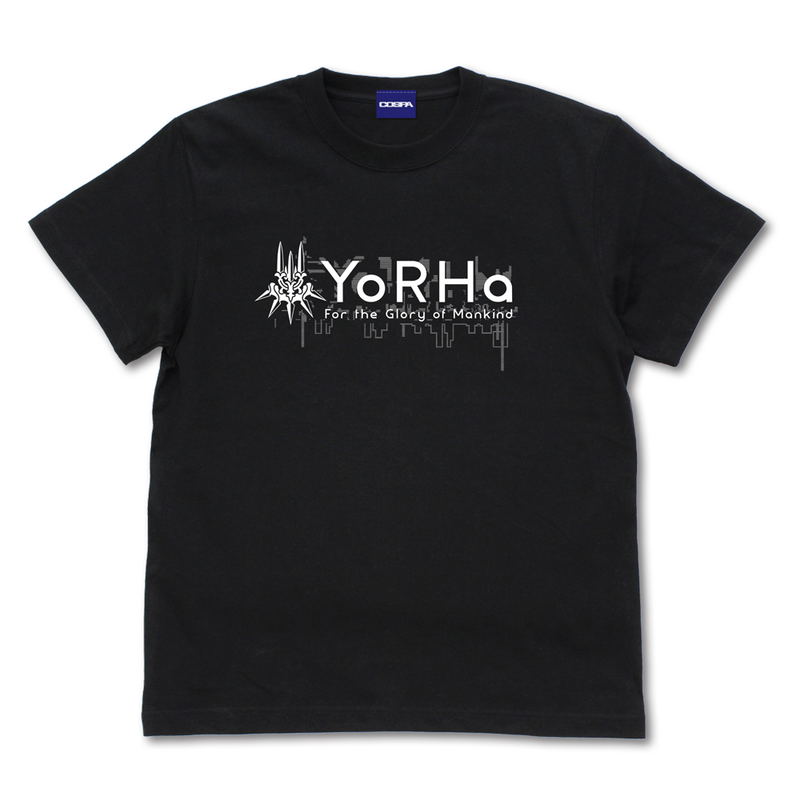 NieR:Automata Ver1.1a YoRHa Unit T-shirt Black (L Size) image 1