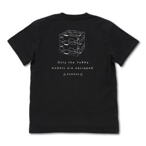 NieR:Automata Ver1.1a YoRHa Unit T-shirt Black (S Size)_