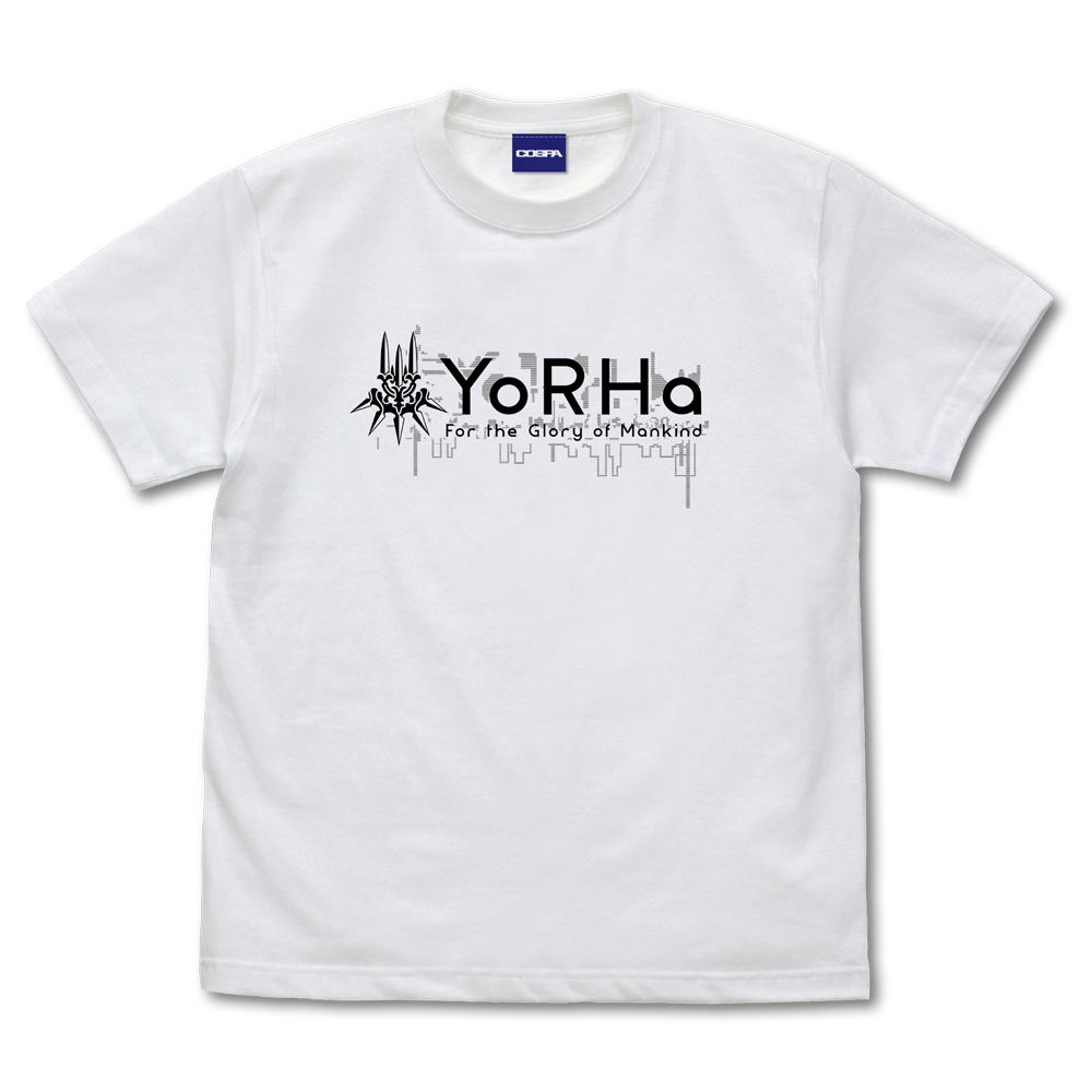 NieR:Automata Ver1.1a YoRHa Unit T-shirt White (L Size) - Bitcoin