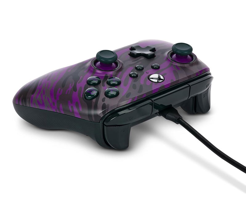 PowerA Advantage Wired Controller for Xbox Series X|S (Purple Camo) image 5