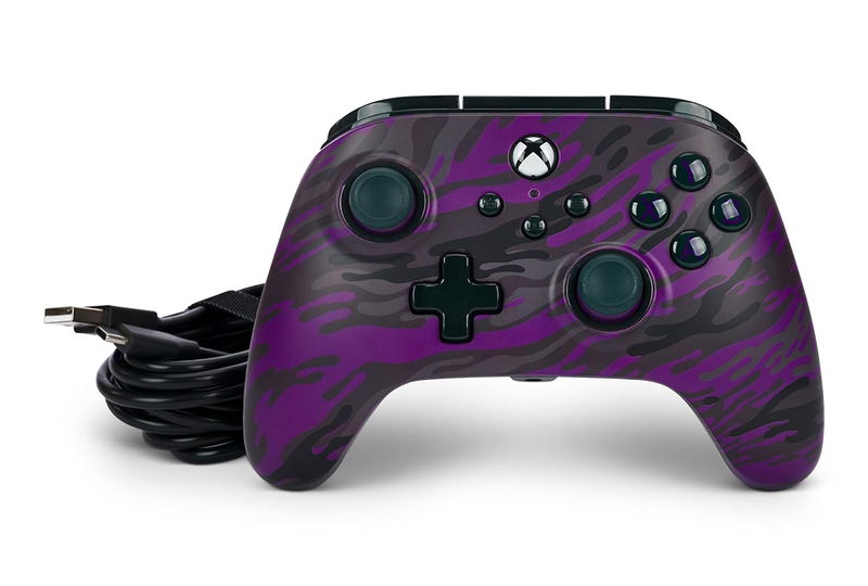 PowerA Advantage Wired Controller for Xbox Series X|S (Purple Camo) image 8