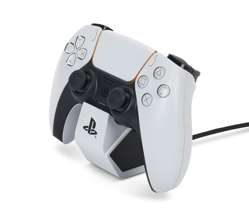 PowerA Solo Charging Station for DualSense Wireless Controllers for PS5 (White) image 1