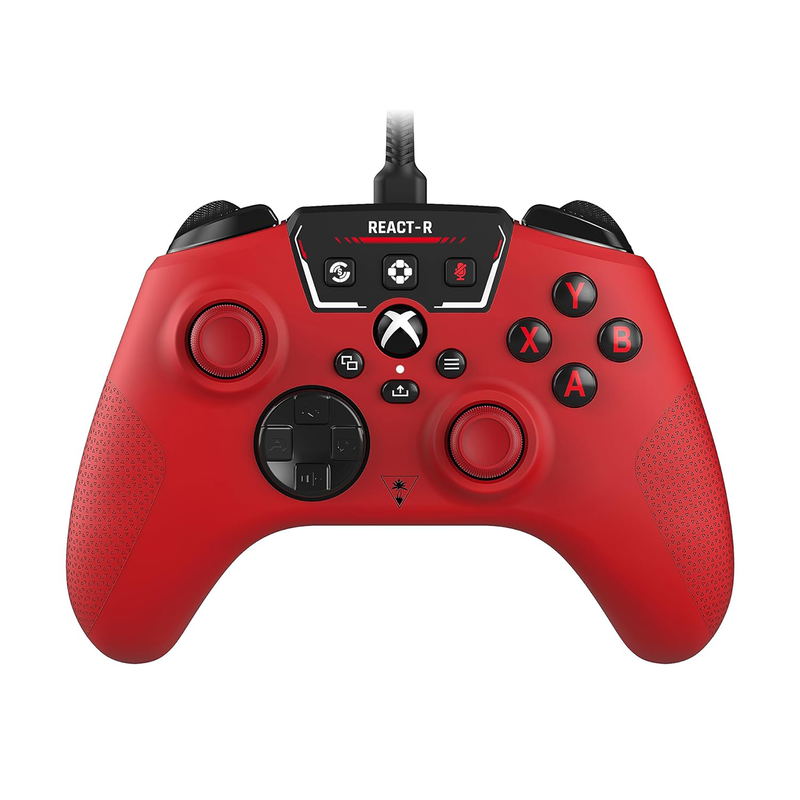 Turtle Beach REACT - R Wired Controller for Xbox Series X|S / Xbox One / Windows 10 & 11 (Red) image 1