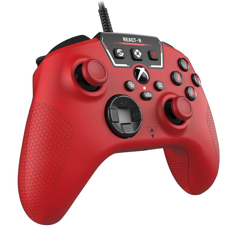 Turtle Beach REACT - R Wired Controller for Xbox Series X|S / Xbox One / Windows 10 & 11 (Red) image 3