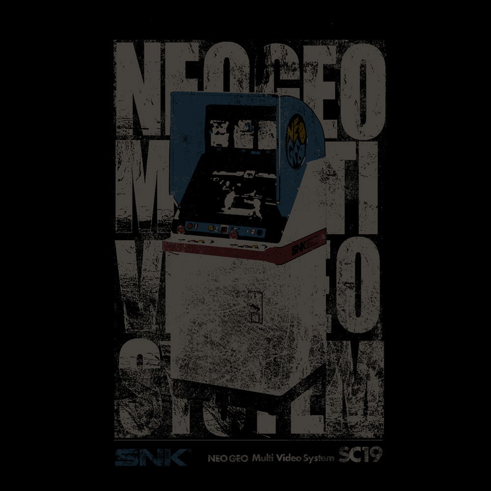 Trader Games - T-SHIRT NEOGEO HOUSING BLACK (S SIZE) JAPAN NEW (COSPA) on Clothes