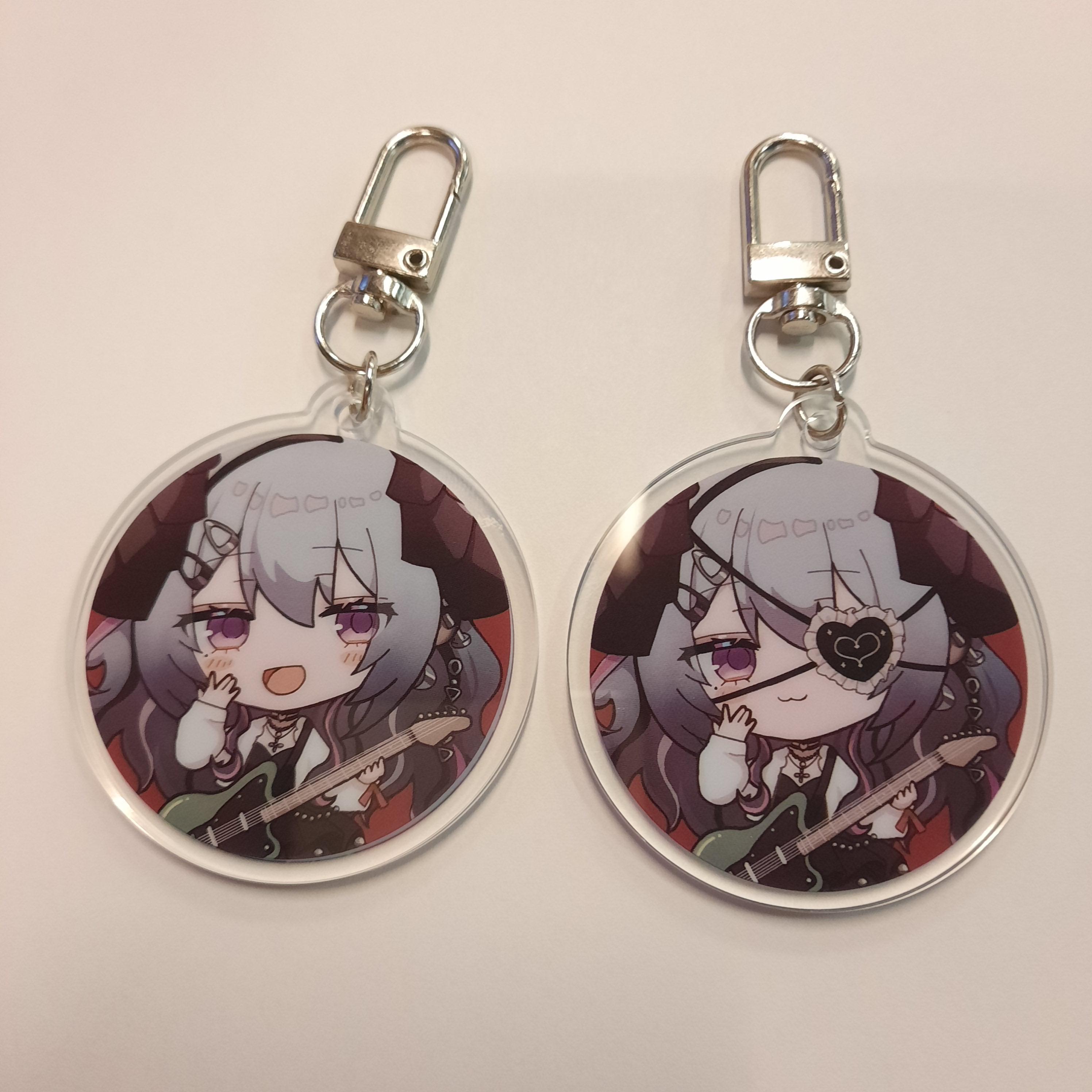 Chikafuji Lisa Acrylic Keychain - 2.0 Model Debut