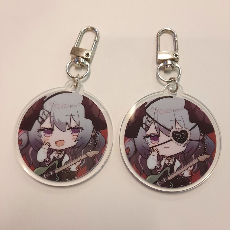 Chikafuji Lisa Acrylic Keychain - 2.0 Model Debut image 1