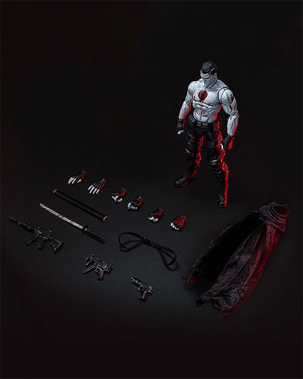 FigZero S Valiant Bloodshot Unleashed 1/12 Scale Articulated Figure: Bloodshot Unleashed image 2