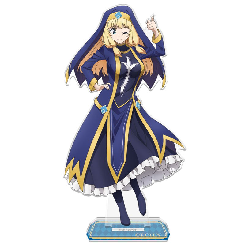 Kono Subarashii Sekai ni Bakuen wo! Acrylic Chara Stand C Cecily image 1