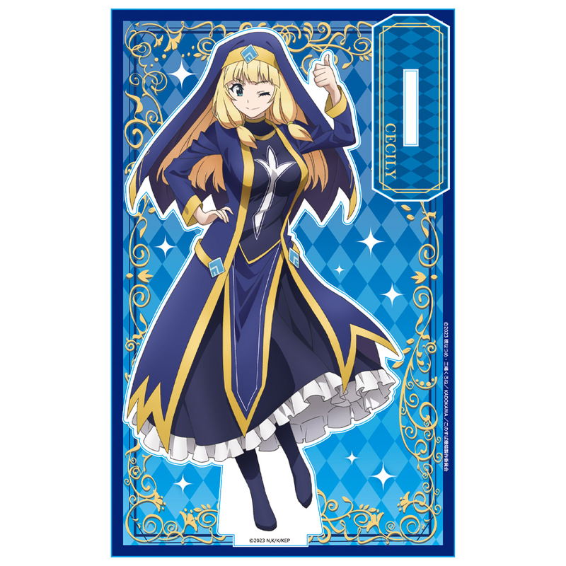 Kono Subarashii Sekai ni Bakuen wo! Acrylic Chara Stand C Cecily image 2