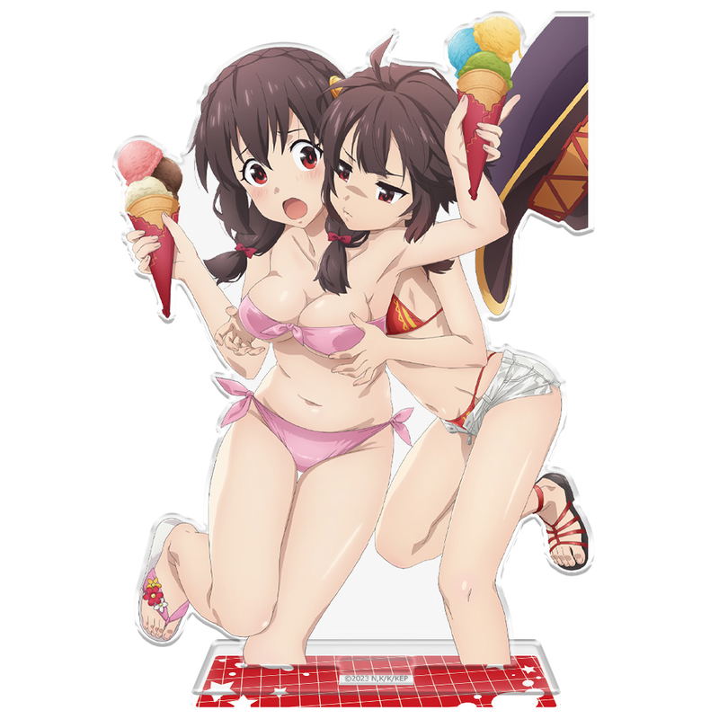 Kono Subarashii Sekai ni Bakuen wo! Acrylic Chara Stand D Megumin & Yunyun image 1