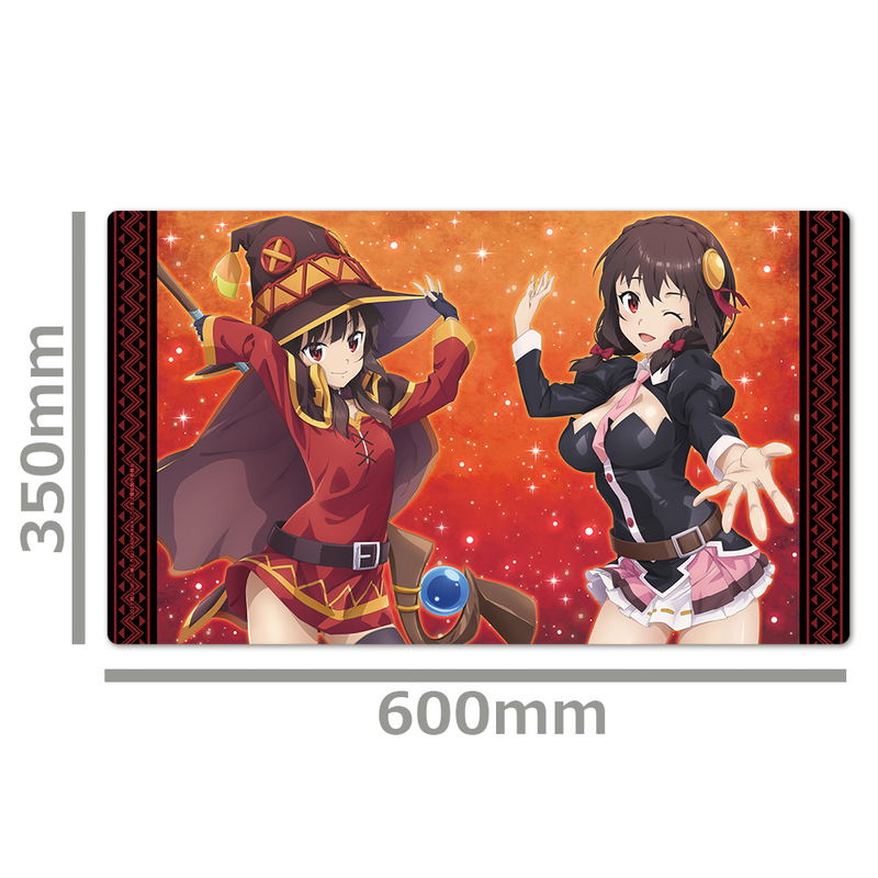 Kono Subarashii Sekai ni Bakuen wo! Character Rubber Mat B Megumin & Yunyun (Re-run) image 3