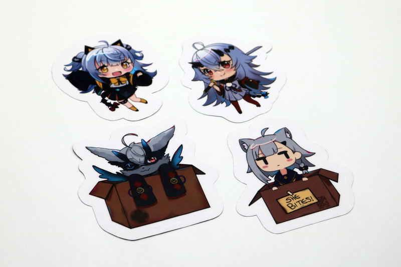 Reiny & Ojiki-chan Sticker Set image 1