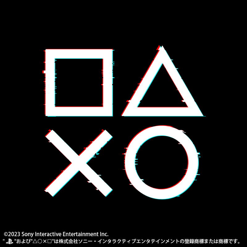 PlayStation - PlayStation Shapes Logo Glitch Ver. T-shirt (Black | Size M) image 2