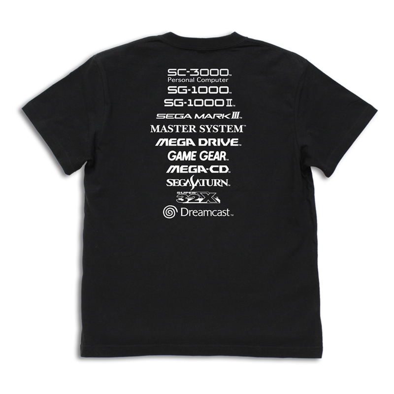 SEGA Hardware x Uncle From Another World T-shirt (Black | Size L) image 2