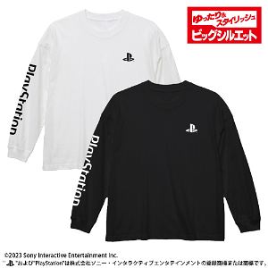 PlayStation - Big Silhouette Long Sleeve T-shirt (Black| Size L)