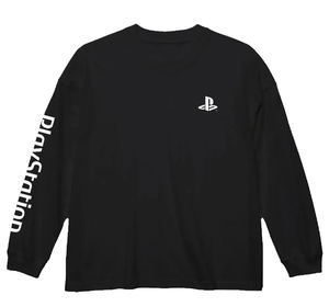 PlayStation Big Silhouette Long Sleeve T-shirt (Black| Size XL)