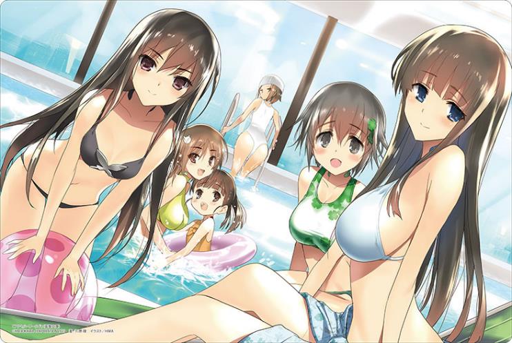 Bushiroad Rubber Mat Collection V2 Vol. 1005 Dengeki Bunko Accel World Cradle of Stars image 1