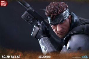 Metal Gear Solid Resin Statue: Solid Snake_