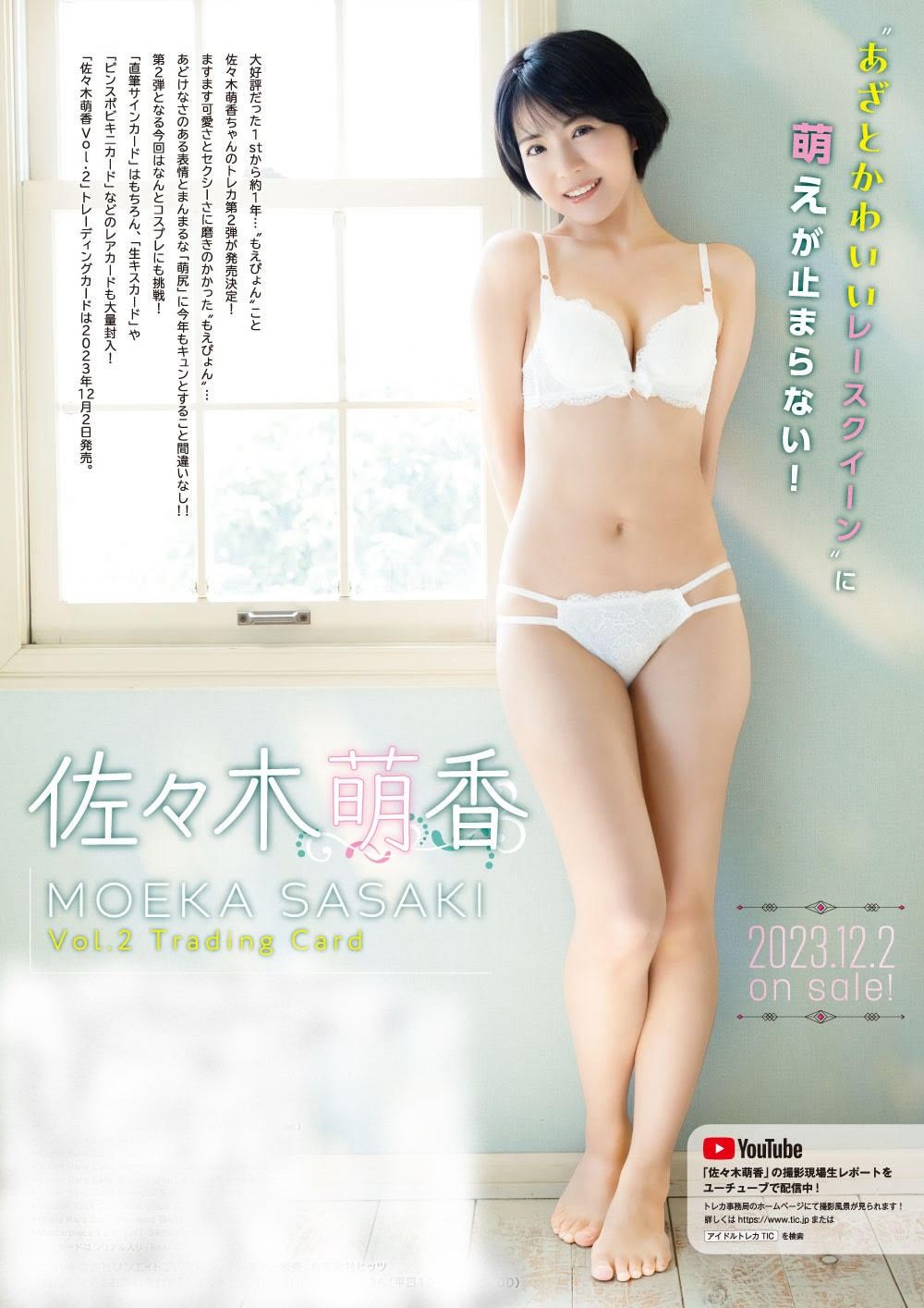Moeka Sasaki Vol. 2 Trading Card Hits