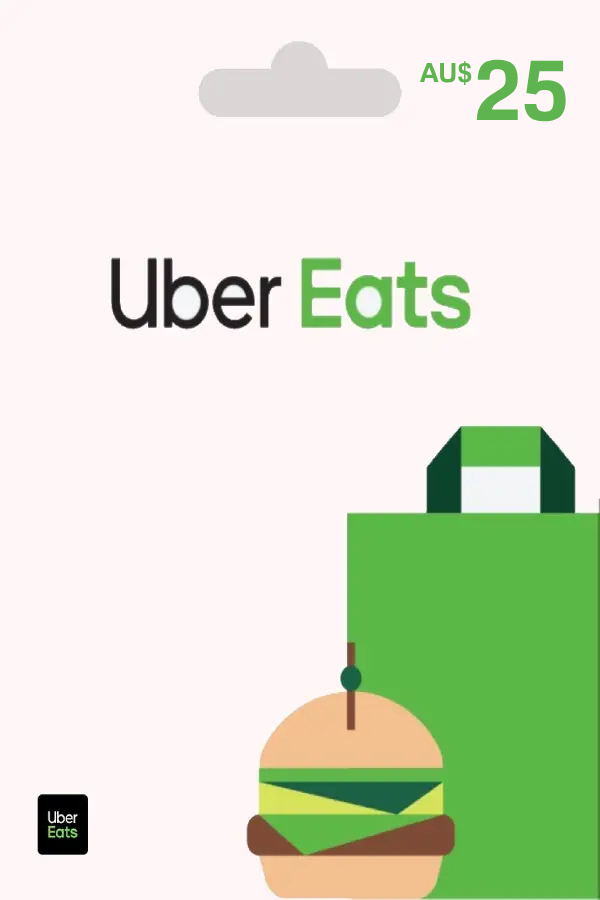 Uber Eats (AUD 25) digital — Import Game Deal