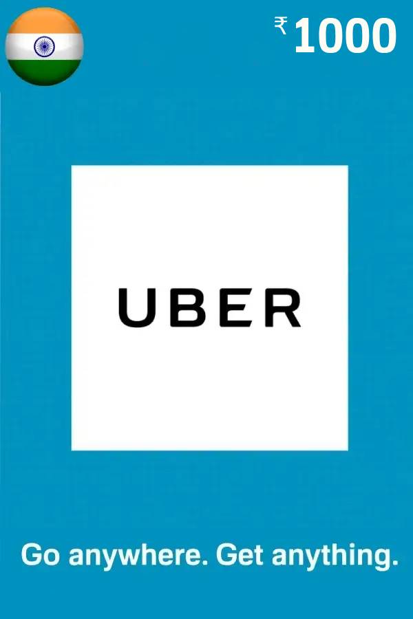 Uber Gift Card 1000 INR | India Account Only digital — Import Game Deal