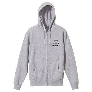 Doko Demo Issyo - Nope Not Today Zippered Hoodie (Mix Gray | Size L)