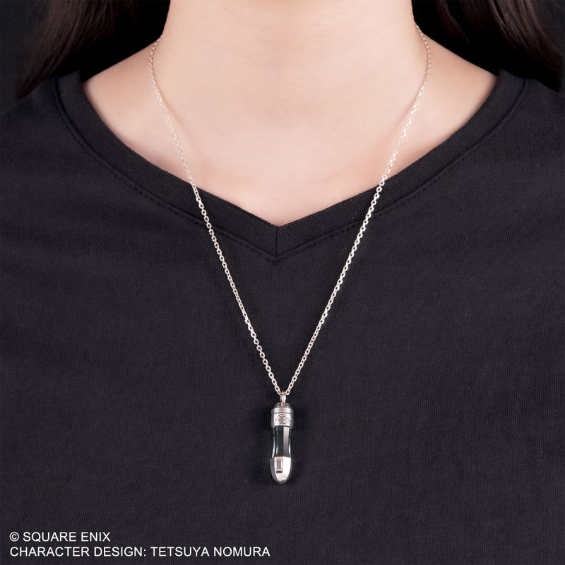 Crisis Core -Final Fantasy VII- Reunion Silver Necklace Potion image 2