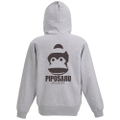 Ape Escape - Piposaru Face Zip Hoodie (Mix Gray | Size XL) thumbnail 1