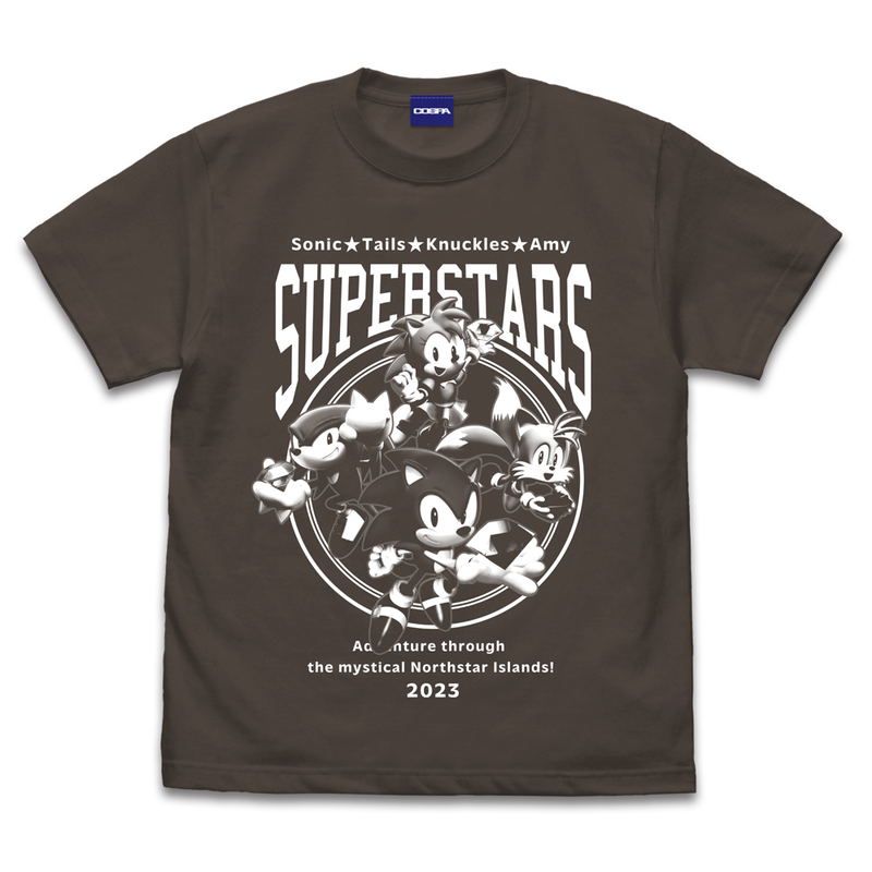 Sonic The Hedgehog - Sonic Superstars T-shirt (Charcoal | Size M) image 1