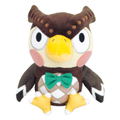 Animal Crossing All Star Collection Plush DP18: Blathers (S Size) (Re-run) thumbnail 1