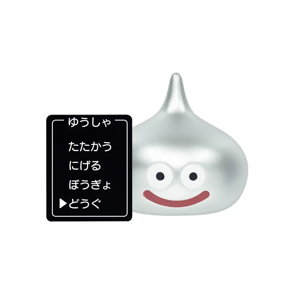 Dragon Quest Figure Collection with Command Window Metal Slime Square Enix