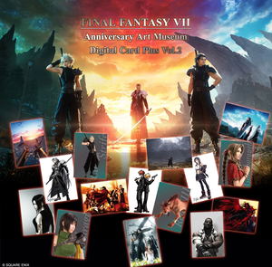 Final Fantasy VII Anniversary Art Museum Digital Card Plus Vol. 2 