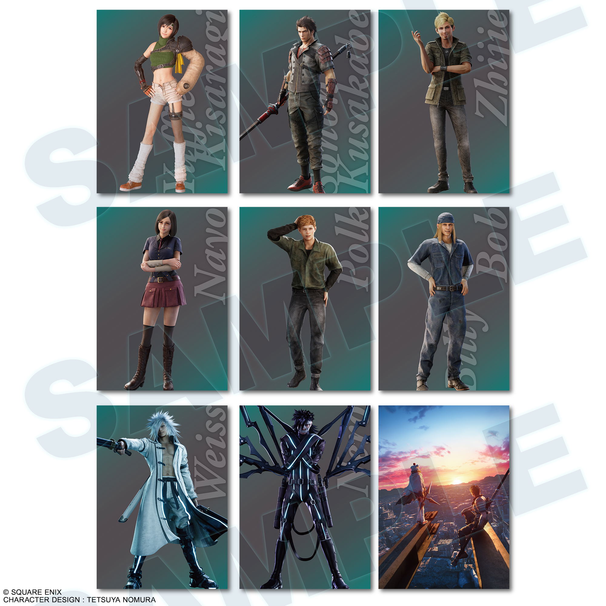 Final Fantasy VII Anniversary Art Museum Digital Card Plus Vol. 2
