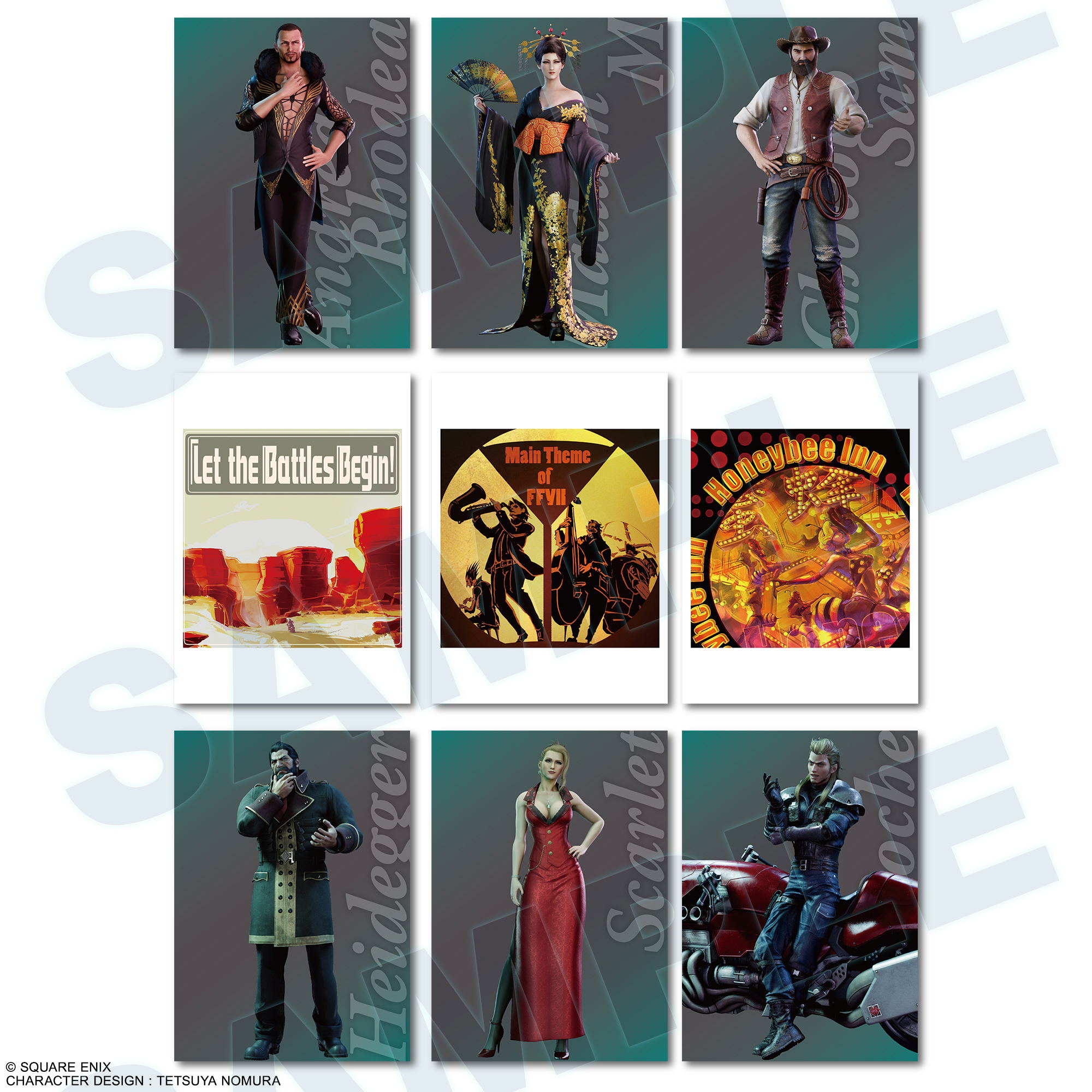 Final Fantasy VII Anniversary Art Museum Digital Card Plus Vol. 2