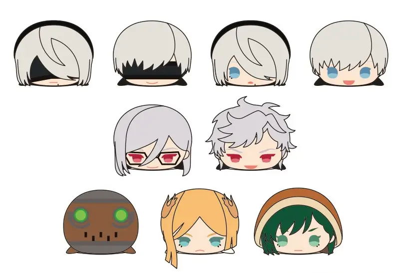 Mochimochi Mascot NieR:Automata Ver1.1a (Set of 9 Pieces) image 1